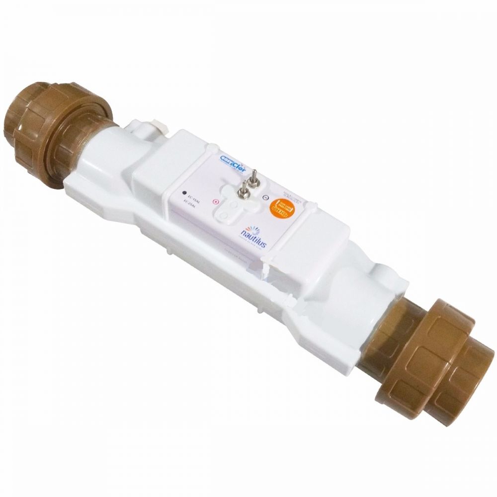 Barao Piscinas Store Gerador De Cloro Nautilus Easyclor G4 15al E 25al 4º Geracao
