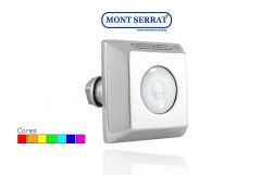 REFLETOR QUADRADO RGB/MONO - SL25 - MONT SERRAT - ENCAIXE 25mm